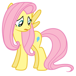 Size: 1400x1400 | Tagged: safe, artist:theodoresfan, fluttershy, pegasus, pony, g4, magical mystery cure, female, mare, simple background, solo, swapped cutie marks, transparent background, vector