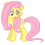 Size: 1400x1400 | Tagged: safe, artist:theodoresfan, fluttershy, pegasus, pony, g4, magical mystery cure, female, mare, simple background, solo, swapped cutie marks, transparent background, vector