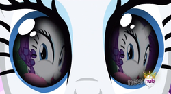 Size: 851x466 | Tagged: safe, screencap, rarity, g4, magical mystery cure, faic