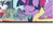 Size: 1366x768 | Tagged: safe, edit, edited screencap, screencap, amberlocks, cherry cola, cherry fizzy, derpy hooves, doctor whooves, eclair créme, fine line, maxie, north star, orion, pinkie pie, princess cadance, rook ramparts, shining armor, shooting star (g4), time turner, twilight sparkle, alicorn, pony, g4, magical mystery cure, clothes, coronation dress, dress, eyes closed, female, hub logo, logo, male, mare, smiling, stallion, the hub, twilight sparkle (alicorn), youtube