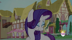 Size: 1280x718 | Tagged: safe, screencap, rarity, g4, magical mystery cure, crying, sad