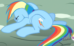 Size: 1258x785 | Tagged: safe, screencap, rainbow dash, g4, magical mystery cure