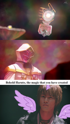 Size: 631x1115 | Tagged: safe, alicorn, pony, alicorn haruto, haruto souma, kamen rider, kamen rider wizard, text