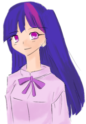 Size: 454x657 | Tagged: safe, twilight sparkle, human, g4, female, humanized, simple background, solo, transparent background