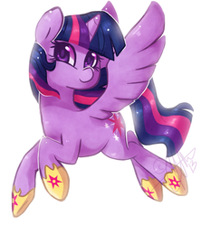 Size: 574x617 | Tagged: safe, artist:nayobe, twilight sparkle, alicorn, pony, g4, magical mystery cure, cute, female, mare, simple background, solo, twiabetes, twilight sparkle (alicorn), white background