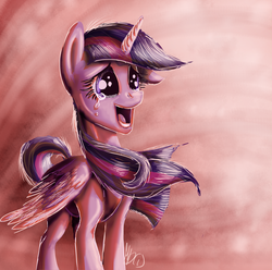 Size: 2546x2530 | Tagged: safe, artist:gonedreamer, twilight sparkle, alicorn, pony, g4, crying, female, mare, solo, twilight sparkle (alicorn)