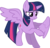 Size: 6022x5820 | Tagged: safe, artist:abion47, twilight sparkle, alicorn, pony, g4, magical mystery cure, absurd resolution, female, mare, simple background, transparent background, twilight sparkle (alicorn), vector