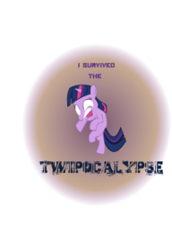Size: 3000x3903 | Tagged: safe, artist:kindlyviolence, twilight sparkle, g4, filly, glowing eyes, solo