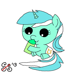 Size: 900x900 | Tagged: safe, artist:smilestallion, lyra heartstrings, pony, g4, female, simple background, solo, white background, younger