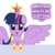 Size: 800x800 | Tagged: safe, artist:smile, twilight sparkle, alicorn, pony, g4, big crown thingy, crown, everything is going to be ok, female, mare, simple background, solo, transparent background, twilight sparkle (alicorn)