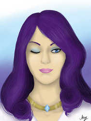 Size: 1024x1365 | Tagged: safe, artist:verygood91, rarity, human, g4, female, humanized, solo