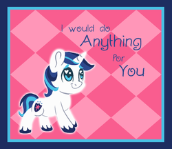 Size: 555x479 | Tagged: safe, artist:srsishere, shining armor, pony, unicorn, g4, cute, hearts and hooves day, male, shining adorable, solo, stallion, valentine, valentine's day