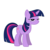 Size: 4000x4000 | Tagged: safe, artist:darkanima270, twilight sparkle, pony, unicorn, g4, female, simple background, solo, transparent background, twilight sparkle is not amused, unamused, unicorn twilight, vector