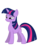 Size: 1600x2133 | Tagged: safe, artist:darkanima270, twilight sparkle, pony, g4, female, simple background, solo, suspicious, transparent background, vector