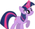 Size: 3500x2934 | Tagged: safe, artist:portalman100, twilight sparkle, g4, magic, simple background, transparent background, vector