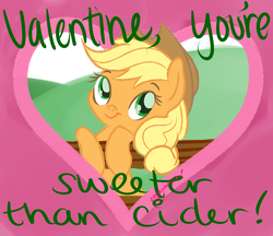 Size: 1674x1444 | Tagged: safe, artist:eggsammich, applejack, g4, valentine