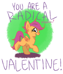 Size: 2016x2340 | Tagged: safe, artist:eggsammich, scootaloo, g4, valentine