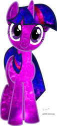 Size: 2713x5928 | Tagged: safe, artist:und34d951, twilight sparkle, pony, g4, female, solo, space