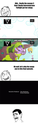 Size: 500x1620 | Tagged: safe, edit, edited screencap, screencap, twilight sparkle, pony, unicorn, g4, magical mystery cure, comic, female, mare, meme, rage comic, screencap comic, song, unicorn twilight