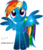 Size: 2000x2309 | Tagged: safe, artist:und34d951, rainbow dash, pony, g4, female, solo, space