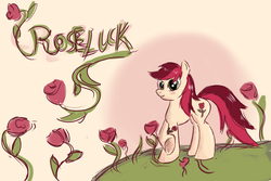 Size: 6000x4000 | Tagged: safe, artist:malamol, roseluck, pony, g4, female, rose, solo