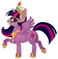 Size: 900x919 | Tagged: safe, artist:sleepwalks, twilight sparkle, alicorn, pony, g4, big crown thingy, female, mare, simple background, solo, spread wings, transparent background, twilight sparkle (alicorn), vector, wings