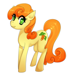 Size: 1280x1406 | Tagged: safe, artist:twigileia, carrot top, golden harvest, earth pony, pony, g4, female, looking at you, mare, simple background, solo, transparent background