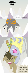 Size: 3000x7838 | Tagged: safe, artist:dazed-and-wandering, derpy hooves, doctor whooves, time turner, pegasus, pony, g4, female, mare