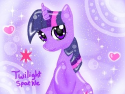 Size: 512x386 | Tagged: safe, artist:celestialstar8698, twilight sparkle, pony, g4, female, solo