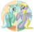 Size: 400x375 | Tagged: safe, artist:xkappax, derpy hooves, pegasus, pony, g4, female, mare, swapped cutie marks