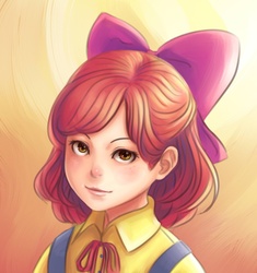 Size: 800x850 | Tagged: safe, artist:ninjaham, apple bloom, human, g4, humanized, solo