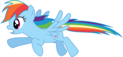 Size: 1515x703 | Tagged: safe, artist:deadparrot22, rainbow dash, pony, g4, female, simple background, solo, svg, transparent background, vector