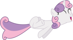 Size: 1005x559 | Tagged: safe, artist:deadparrot22, sweetie belle, pony, g4, female, simple background, solo, svg, transparent background, vector