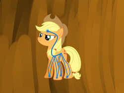 Size: 4000x3000 | Tagged: safe, artist:xhardwirex, applejack, earth pony, pony, g4, female, solo