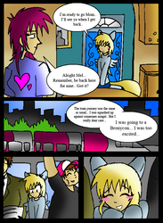 Size: 576x785 | Tagged: safe, artist:neoncabaret, oc, oc only, oc:mel, human, comic:derpy's wish, comic