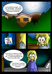 Size: 562x799 | Tagged: safe, artist:neoncabaret, oc, oc only, oc:mel, human, comic:derpy's wish, comic