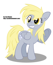 Size: 4045x5018 | Tagged: safe, artist:jcosneverexisted, derpy hooves, pegasus, pony, g4, absurd resolution, cute, female, mare, simple background, solo, transparent background, vector