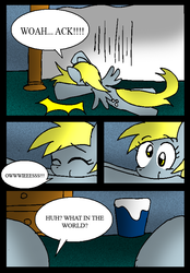 Size: 557x799 | Tagged: safe, artist:neoncabaret, derpy hooves, pegasus, pony, comic:derpy's wish, g4, comic, female, mare