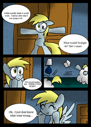 Size: 580x799 | Tagged: safe, artist:neoncabaret, derpy hooves, pegasus, pony, comic:derpy's wish, g4, comic, female, i just don't know what went wrong, mare