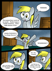 Size: 586x792 | Tagged: safe, artist:neoncabaret, derpy hooves, pegasus, pony, comic:derpy's wish, g4, comic, female, mare