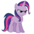 Size: 1542x1553 | Tagged: safe, artist:durpy, color edit, trixie, twilight sparkle, pony, unicorn, g4, female, mare, recolor, simple background, solo, transparent background, vector