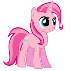 Size: 1542x1553 | Tagged: safe, artist:durpy, color edit, pinkie pie, trixie, pony, unicorn, g4, female, mare, recolor, simple background, solo, transparent background, vector
