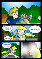 Size: 567x793 | Tagged: safe, artist:neoncabaret, derpy hooves, human, comic:derpy's wish, g4, comic