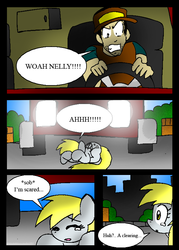 Size: 567x793 | Tagged: safe, artist:neoncabaret, derpy hooves, human, comic:derpy's wish, g4, comic