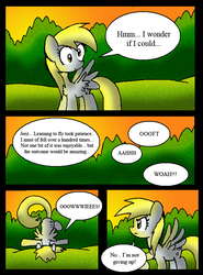 Size: 571x770 | Tagged: safe, artist:neoncabaret, derpy hooves, pegasus, pony, comic:derpy's wish, g4, comic, female, mare