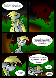 Size: 572x791 | Tagged: safe, artist:neoncabaret, derpy hooves, pegasus, pony, comic:derpy's wish, g4, comic, female, mare, sad