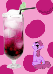 Size: 550x768 | Tagged: safe, artist:yellowcrayonwillow, berry punch, berryshine, g4, 30 minute art challenge