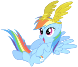 Size: 700x600 | Tagged: safe, artist:solartealetra, edit, edited screencap, screencap, rainbow dash, pegasus, pony, g4, sonic rainboom (episode), female, mare, not a vector, simple background, transparent background