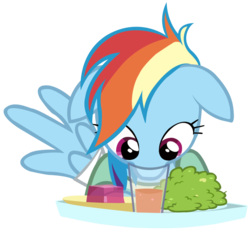 Size: 900x867 | Tagged: safe, rainbow dash, g4, cute, dashabetes, floppy ears, foomp, glass