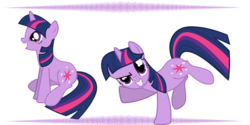 Size: 1000x500 | Tagged: safe, artist:poison--hearts, twilight sparkle, pony, unicorn, g4, female, grin, happy, looking at you, mare, simple background, smiling, solo, transparent background, vector